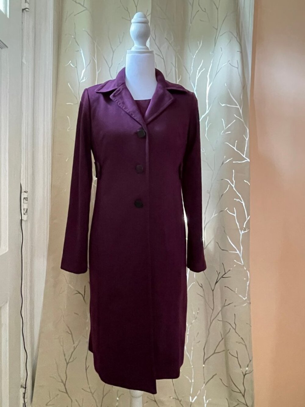 Sleeveless Sheath Coat Dress/Jacket w/ POCKETS!